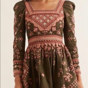 Ulla Johnson Adilah dress army green
